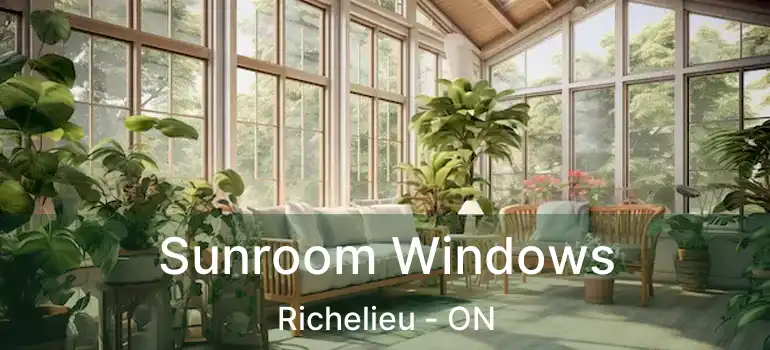  Sunroom Windows Richelieu - ON