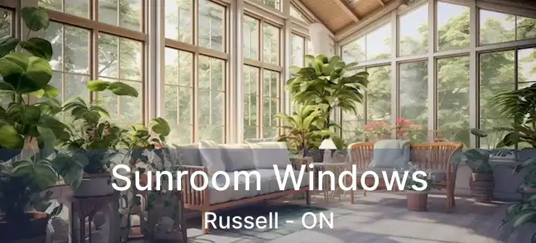  Sunroom Windows Russell - ON