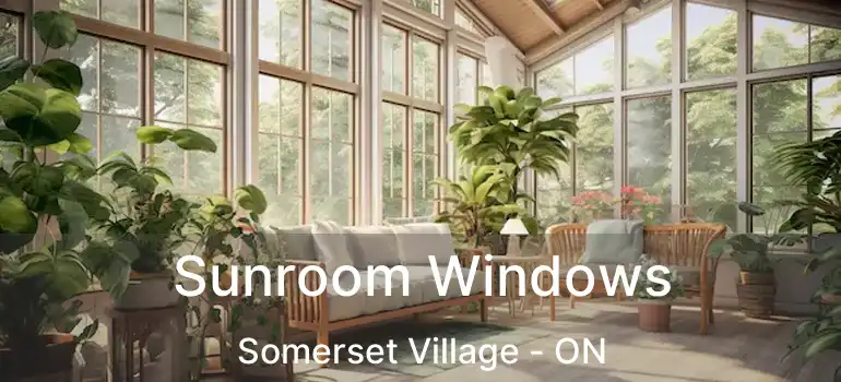  Sunroom Windows Somerset Village - ON