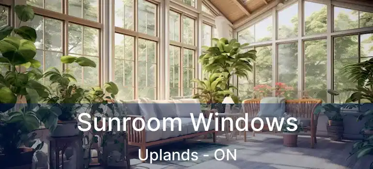  Sunroom Windows Uplands - ON