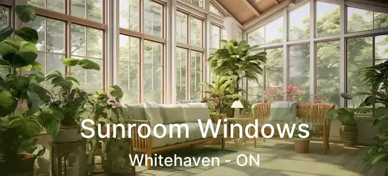  Sunroom Windows Whitehaven - ON