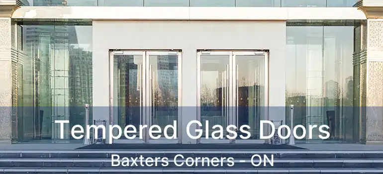  Tempered Glass Doors Baxters Corners - ON