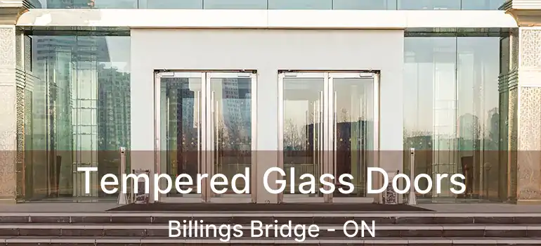  Tempered Glass Doors Billings Bridge - ON