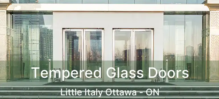  Tempered Glass Doors Little Italy Ottawa - ON