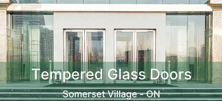  Tempered Glass Doors Somerset Village - ON