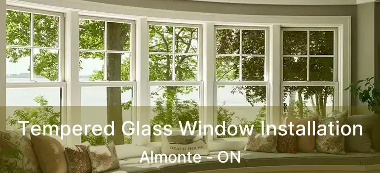  Tempered Glass Window Installation Almonte - ON