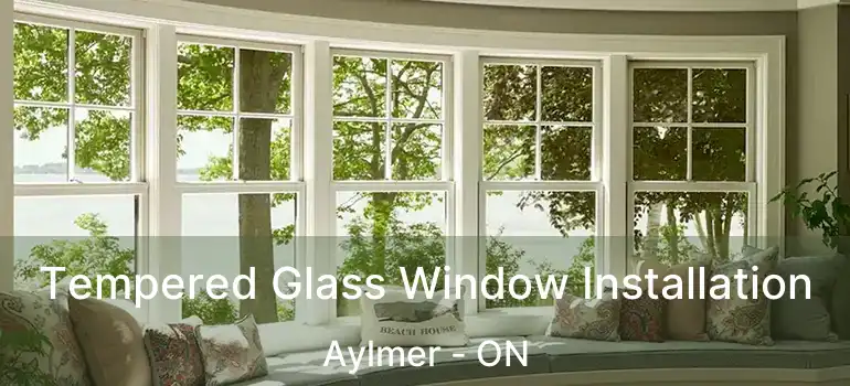  Tempered Glass Window Installation Aylmer - ON