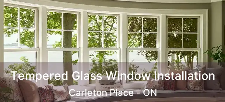  Tempered Glass Window Installation Carleton Place - ON