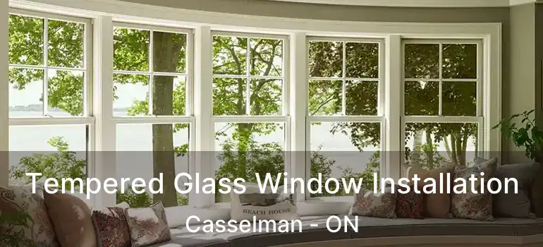  Tempered Glass Window Installation Casselman - ON