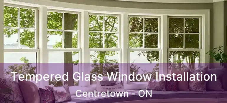  Tempered Glass Window Installation Centretown - ON