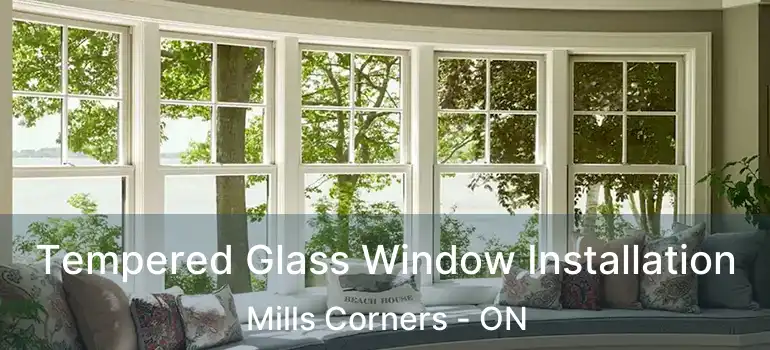  Tempered Glass Window Installation Mills Corners - ON