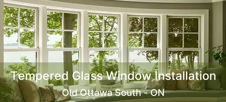  Tempered Glass Window Installation Old Ottawa South - ON