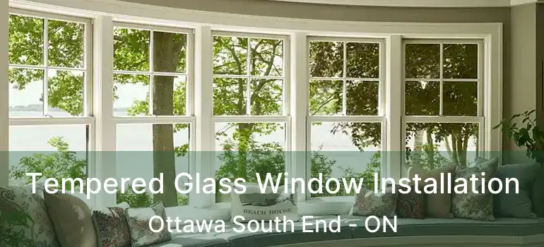  Tempered Glass Window Installation Ottawa South End - ON