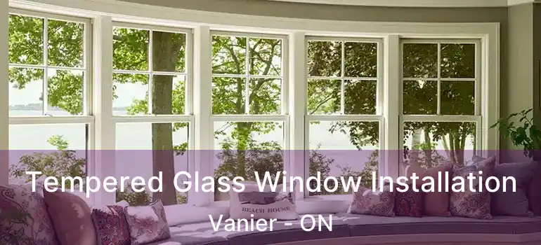  Tempered Glass Window Installation Vanier - ON