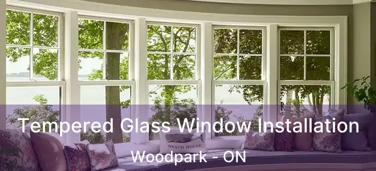  Tempered Glass Window Installation Woodpark - ON