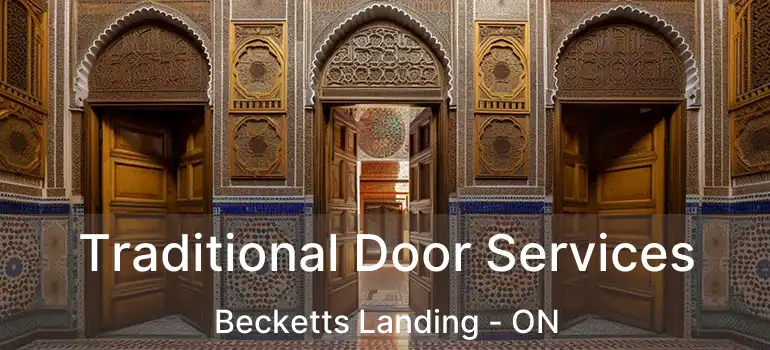  Traditional Door Services Becketts Landing - ON