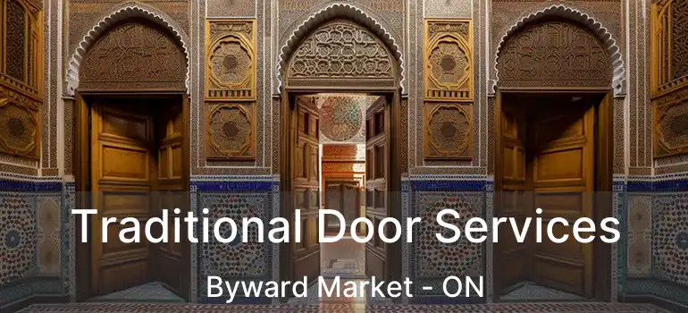  Traditional Door Services Byward Market - ON