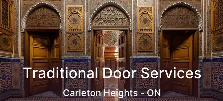  Traditional Door Services Carleton Heights - ON