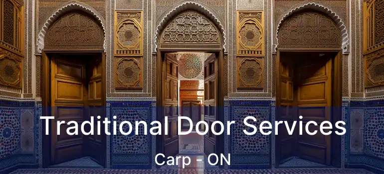  Traditional Door Services Carp - ON