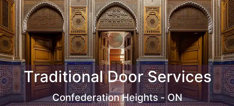  Traditional Door Services Confederation Heights - ON