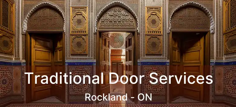  Traditional Door Services Rockland - ON