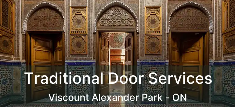  Traditional Door Services Viscount Alexander Park - ON