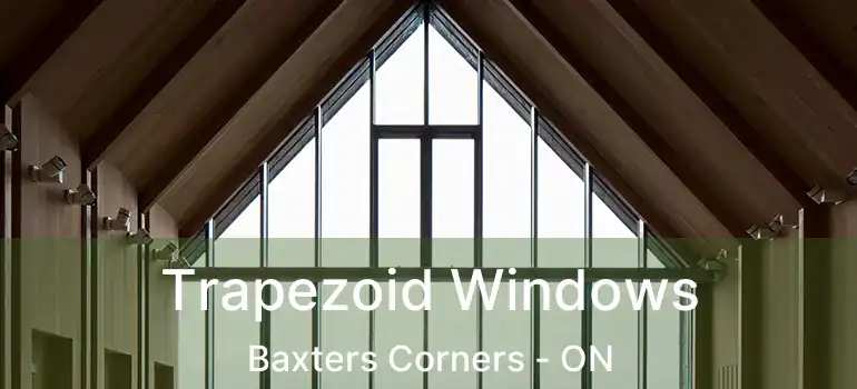  Trapezoid Windows Baxters Corners - ON