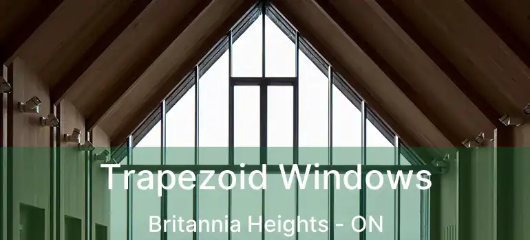  Trapezoid Windows Britannia Heights - ON