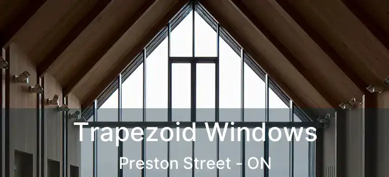  Trapezoid Windows Preston Street - ON