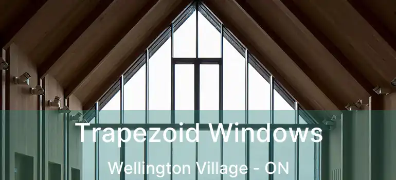  Trapezoid Windows Wellington Village - ON