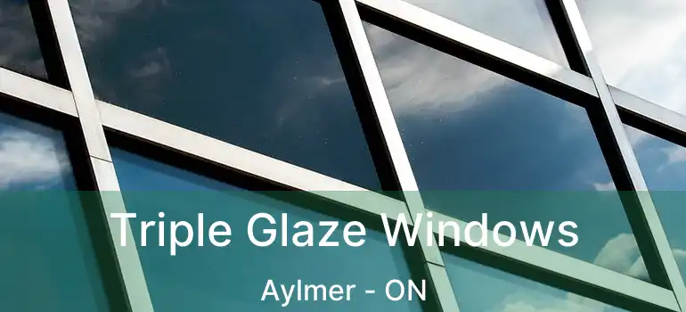  Triple Glaze Windows Aylmer - ON