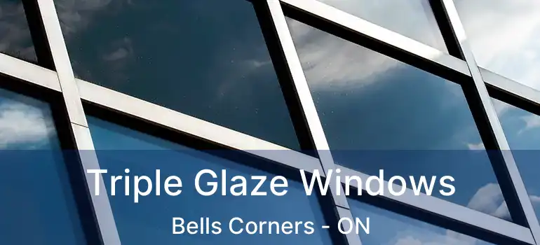  Triple Glaze Windows Bells Corners - ON