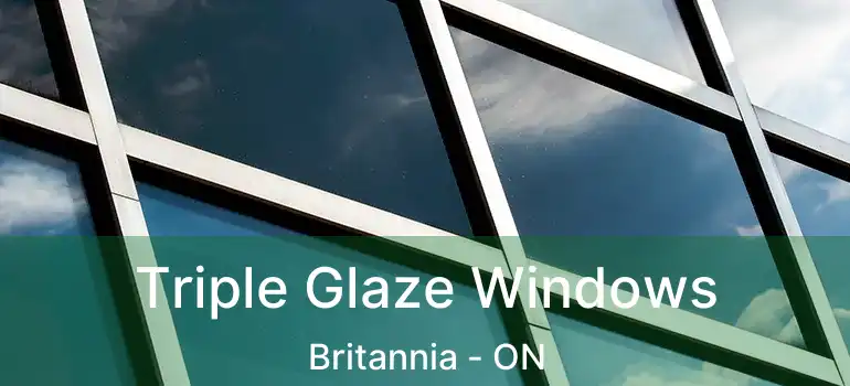  Triple Glaze Windows Britannia - ON