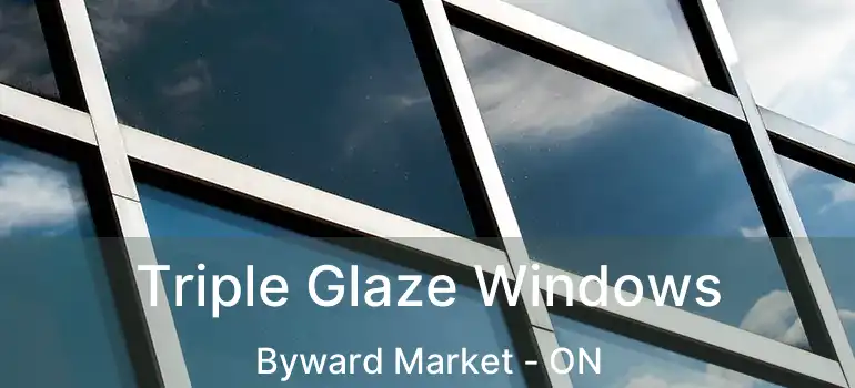  Triple Glaze Windows Byward Market - ON