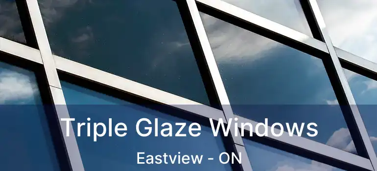  Triple Glaze Windows Eastview - ON