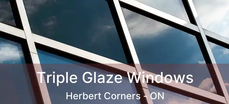  Triple Glaze Windows Herbert Corners - ON