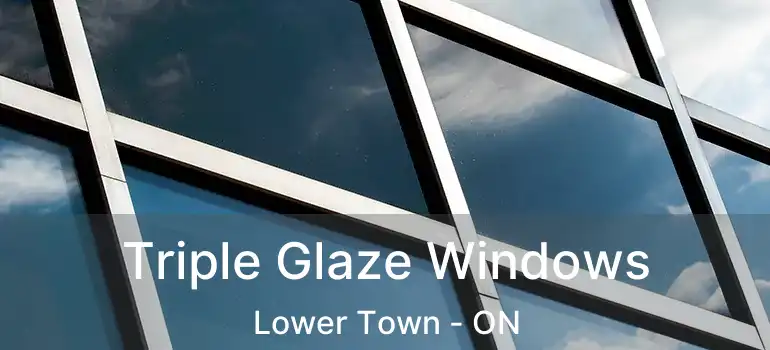  Triple Glaze Windows Lower Town - ON