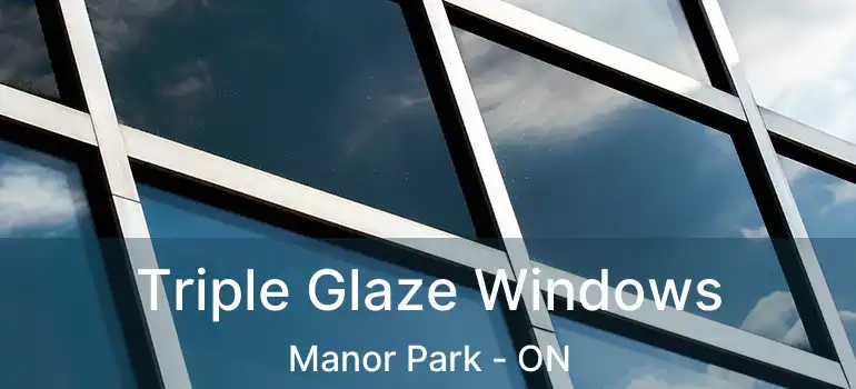  Triple Glaze Windows Manor Park - ON