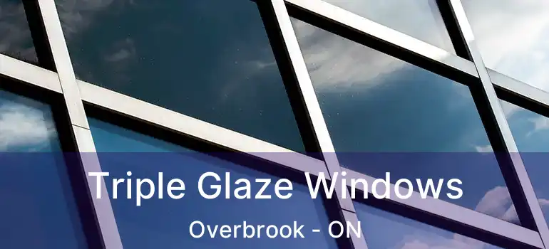  Triple Glaze Windows Overbrook - ON