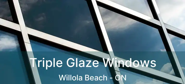  Triple Glaze Windows Willola Beach - ON