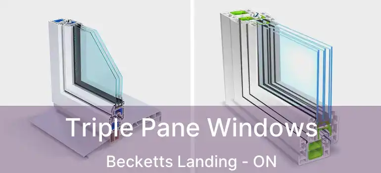  Triple Pane Windows Becketts Landing - ON