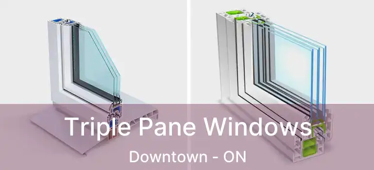  Triple Pane Windows Downtown - ON