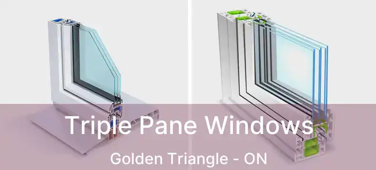  Triple Pane Windows Golden Triangle - ON