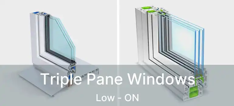  Triple Pane Windows Low - ON