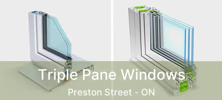  Triple Pane Windows Preston Street - ON