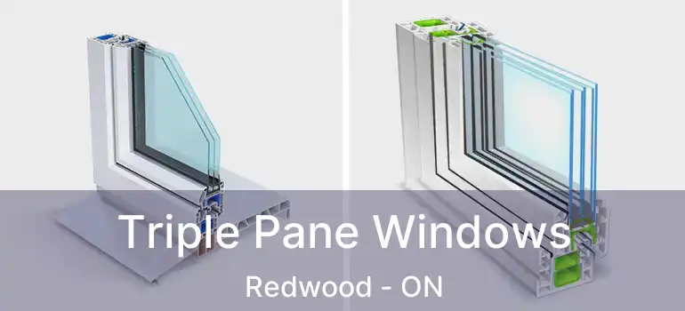  Triple Pane Windows Redwood - ON