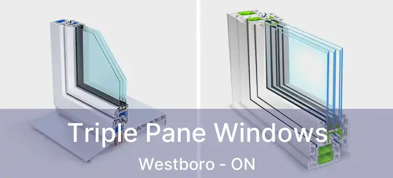  Triple Pane Windows Westboro - ON