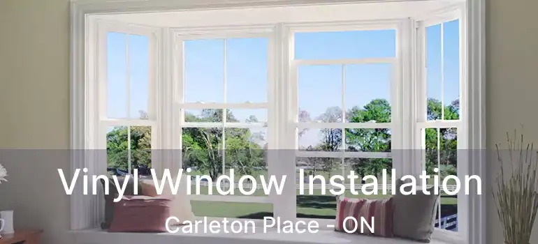  Vinyl Window Installation Carleton Place - ON