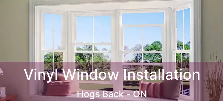  Vinyl Window Installation Hogs Back - ON