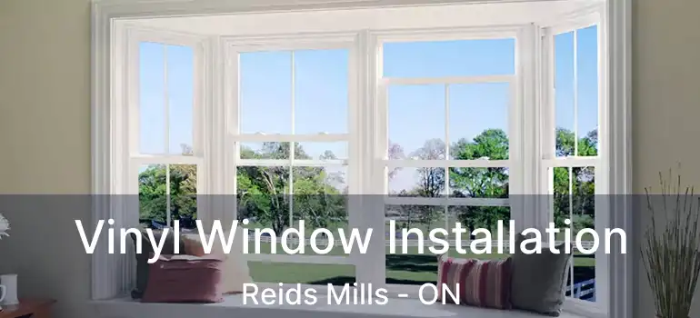  Vinyl Window Installation Reids Mills - ON